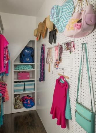 Tekstil, værelse, lyserød, magenta, tøjbøjle, taske, samling, reoler, modedesign, hylde, 