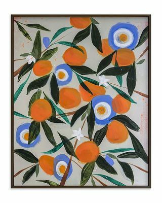 Orangenbäume Kunstdruck