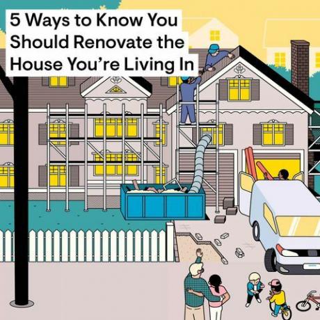 5 veidi, kā zināt, vai jums vajadzētu atjaunot māju, kurā dzīvojat