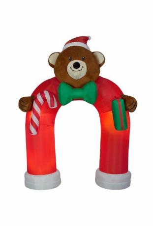 osito de peluche inflable airblown home depot
