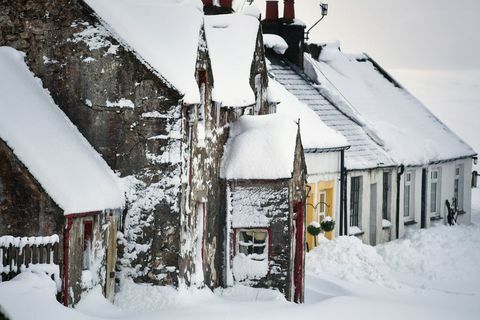 Sniegas Škotijoje