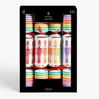 Xylophon Musical Christmas Crackers, 8er Pack