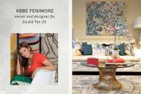 Elegantní obývací pokoj Abbe Fenimore