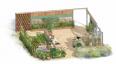 Hampton Court Flower Show 2023: Mark Lane projektuje budżetowy ogród