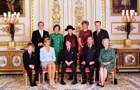 Charles Diana Familiengruppe