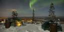 Je kunt nu door Arctisch Finland sleeën in een nieuwe wildernishut om het noorderlicht te volgen