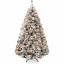 De gevlokte kerstboom van Costco is nu te koop voor $ 100 korting