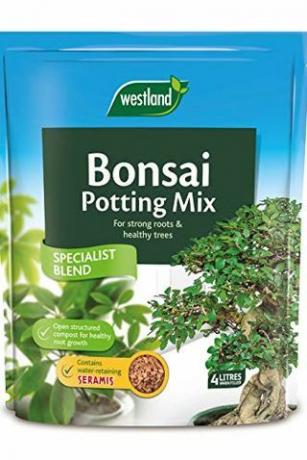 Bonsai Potting Compost Mix og beriget med Seramis