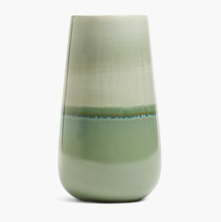 Høy reaktiv glassert vase