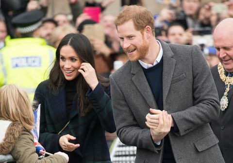 Príncipe Harry e Meghan Markle visitam Edimburgo