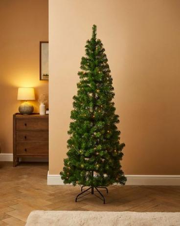6ft predhodno osvetljeno 110 LED pop up božično drevo