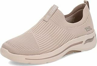 GO Walk Arch FIT-ikonisk Sneaker, Taupe