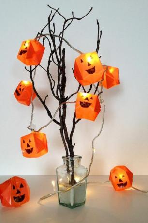 halloweenska lampa