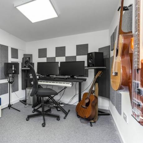 pomysły na przebudowę garażu studio muzyczne