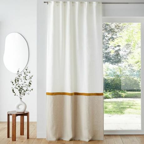 Onega x Velvet Linen og Velvet Hidden Tab Curtain