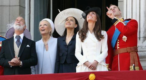 Kate Middleton en Trooping the Color 2010