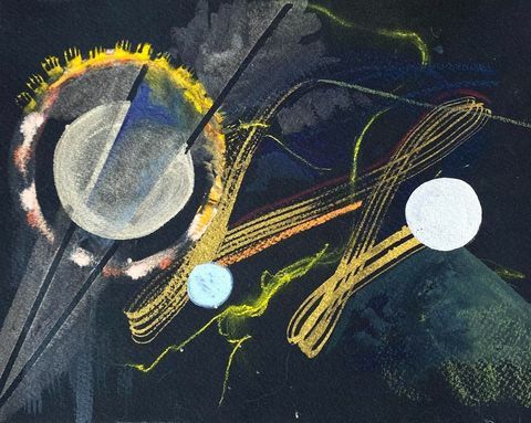 grafika luz donahue, malowane abstrakcyjne dzieła sztuki