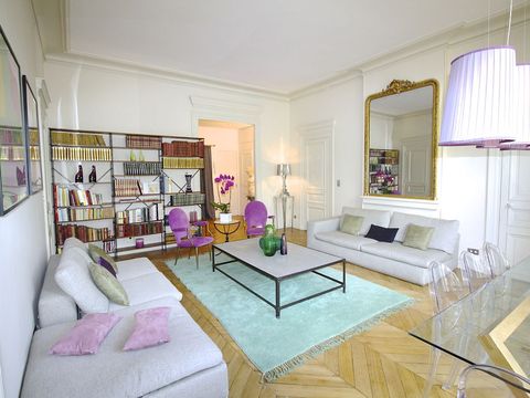 Roze appartement in Parijs