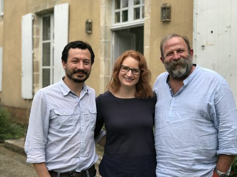 Tim και Rebecca Jones, ιδιοκτήτες του Chateau de la Ruche στο Dick και του Angel Strawbridge’s Escape to the Chateau: DIY, Series 2
