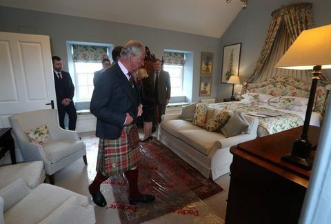 Velso princas lankėsi Škotijoje
