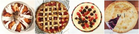 Fad, Mad, Køkken, Kirsebærtærte, Blackberry -tærte, Dessert, Ingrediens, Tærte, Bagværk, Jordbærtærte, 