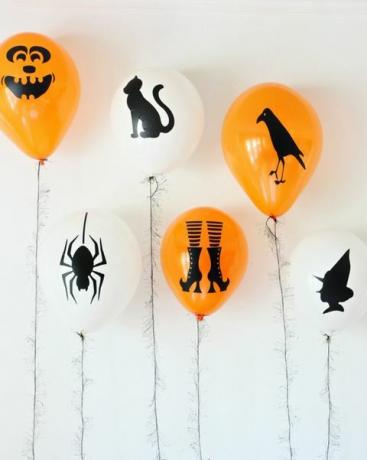 Ballon, Orange, Gelb, Partybedarf, Schild, Lächeln, Grafikdesign, 