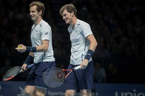 Andy y Jamie Murray - partido de tenis de dobles