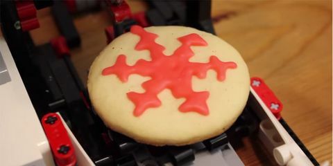 スノーフレーククッキーのデザイン