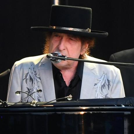 Bob Dylan si esibisce a Hyde Park