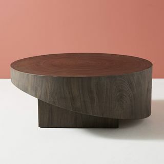 Ανακατασκευασμένο ξύλινο τραπέζι καφέ 