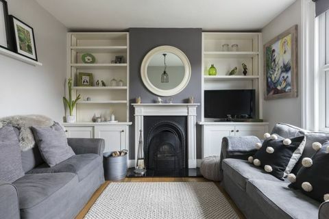 Kompaktní obývací pokoj návrháře Kelly Willmotta