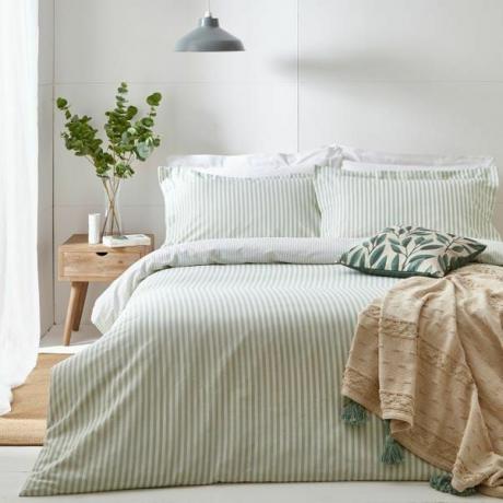 Bett- und Kissenbezug-Set aus 100 % Baumwolle