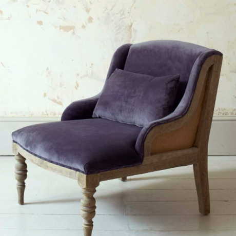 Кресло Duchess Grey Velvet