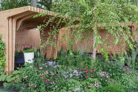 rhs เชลซี ดอกไม้ แสดง 2021 แสดง สวน ฟลอเรนซ์ ไนติงเกล สวน