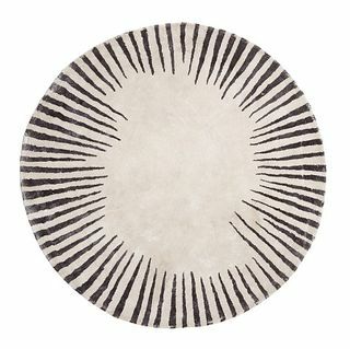 Kruhový koberec Starburst