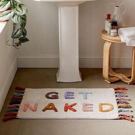 Daugiaspalvis vonios kilimėlis „Get Naked Tasel“.