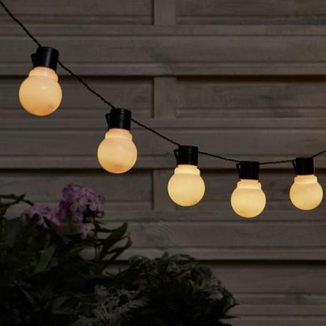 20 guirnaldas de luces LED para exteriores