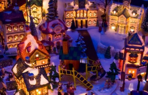 겨울, 크리스마스 장식, 휴일, 크리스마스, 세계, 마조렐 블루, 크리스마스 이브, 눈, 계단, 침엽수, 