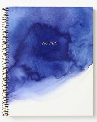 Blue Watercolor Journal
