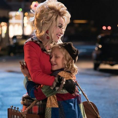 Dolly Parton Vánoce mnoha barev pravdivý příběh