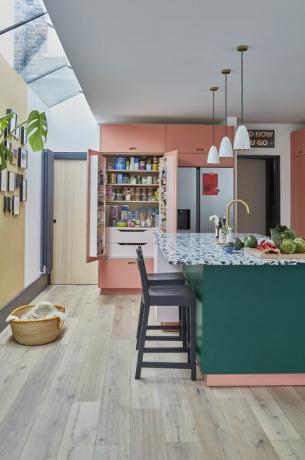 rozā virtuves rozā virtuves idejas
