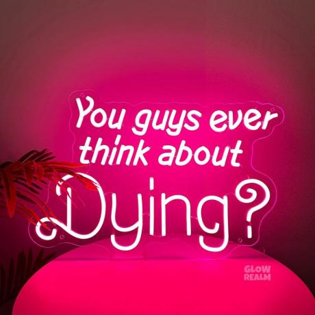 Jeste li ikada razmišljali o umiranju neonskog natpisa