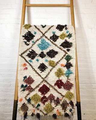 Vintage Azilal kilimėlis