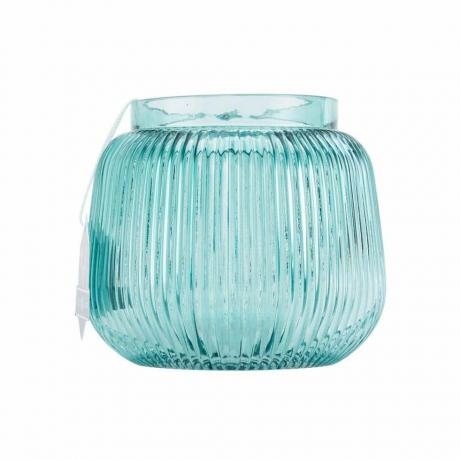 Luxe szklany wazon dekoracyjny młotkowany