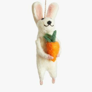 John Lewis & Partners Felt Mouse & Carrot Easter Tree Decoration