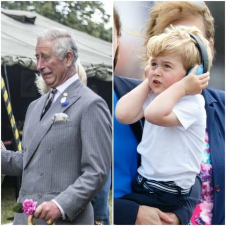 herceg Charles herceg George herceg reakció arcok