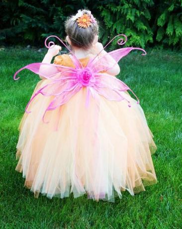облекло, розово, костюм, рокля, дете, балетна пачка, трева, праскова,