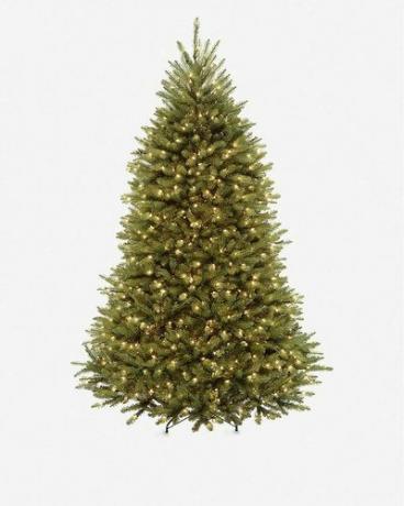 Dunhill vnaprej osvetljeno umetno božično drevo 7ft