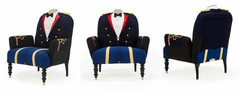 Der Vintage US-Militärparade-Stuhl, RhubarbLondon