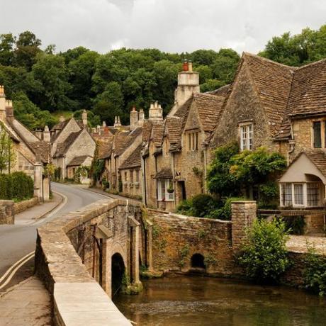 Desa-desa yang tenang di Inggris
